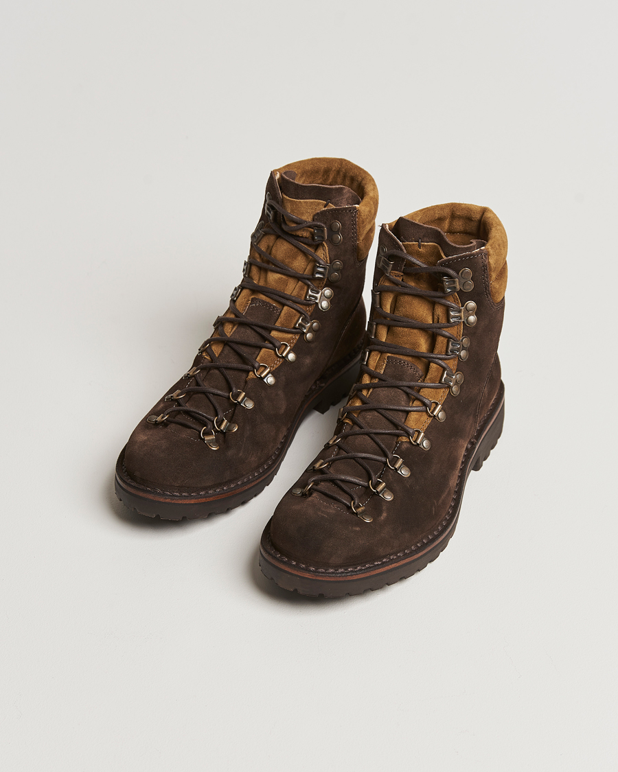 Homme | Chaussures En Daim | Astorflex | Rockflex Winter Boot Dark Brown Suede
