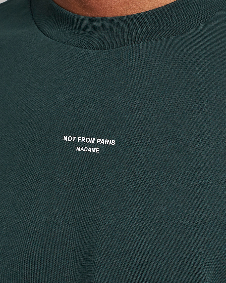 Homme | T-shirts | Drôle de Monsieur | Classic NFPM T-Shirt Dark Green