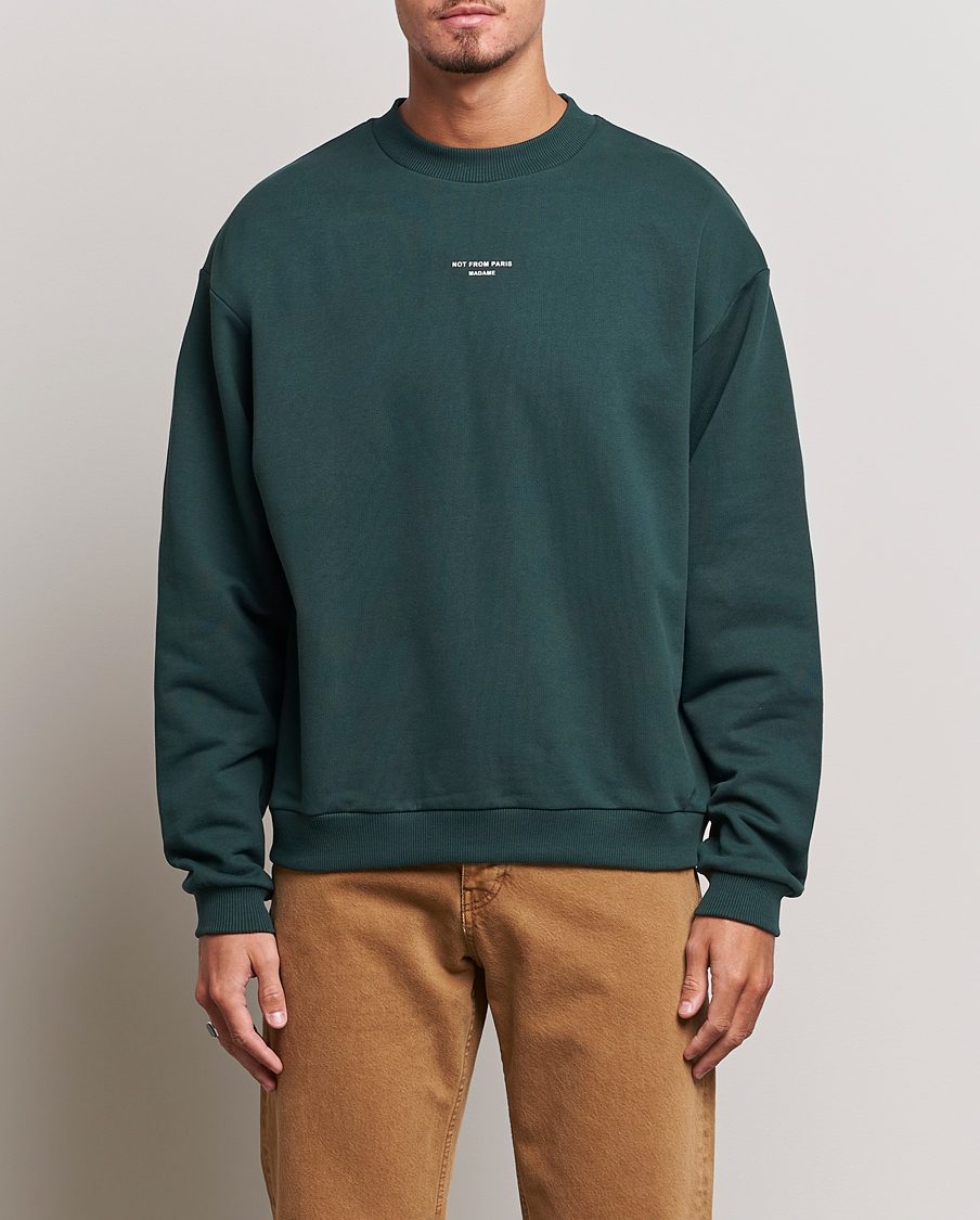 Homme | Pulls Et Tricots | Drôle de Monsieur | Classic NFPM Sweatshirt Dark Green