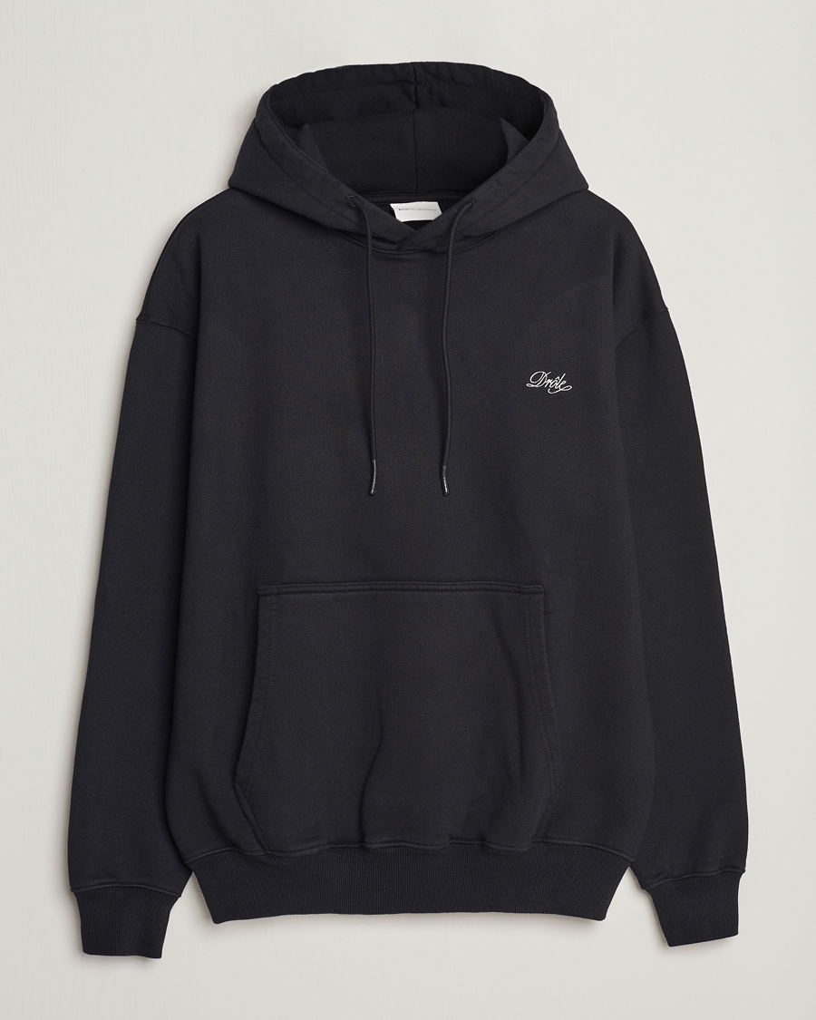 Homme | Pulls Et Tricots | Drôle de Monsieur | Signature Hoodie Black