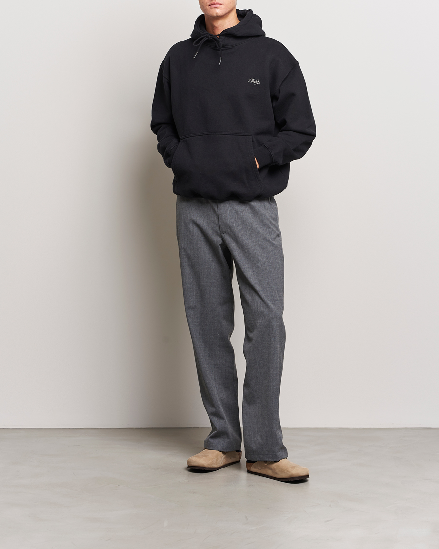 Homme | Pulls Et Tricots | Drôle de Monsieur | Signature Hoodie Black