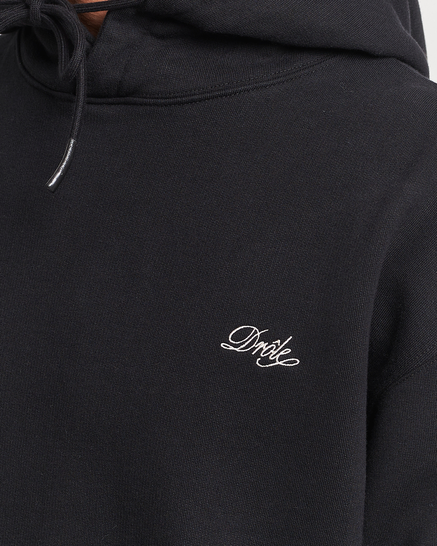 Homme | Pulls Et Tricots | Drôle de Monsieur | Signature Hoodie Black