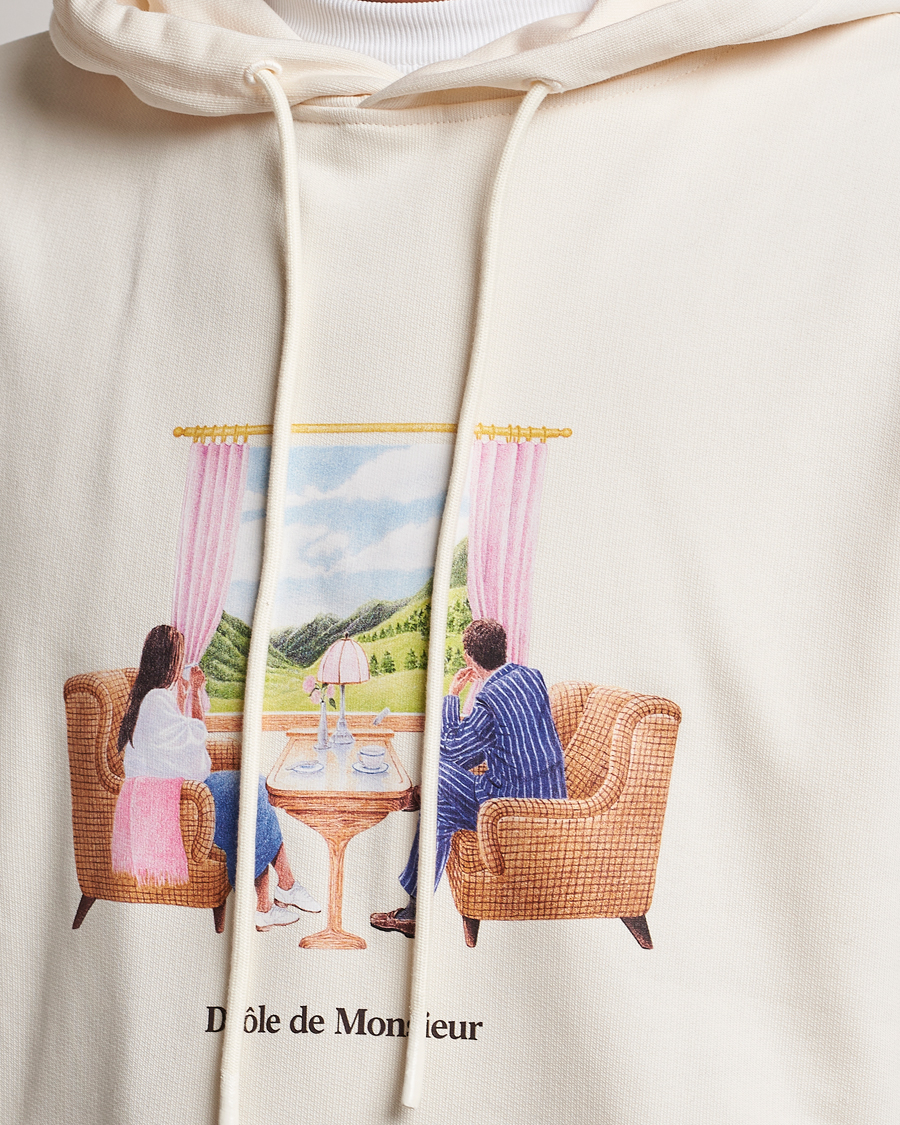 Homme | Pulls Et Tricots | Drôle de Monsieur | Voyage Hoodie Cream