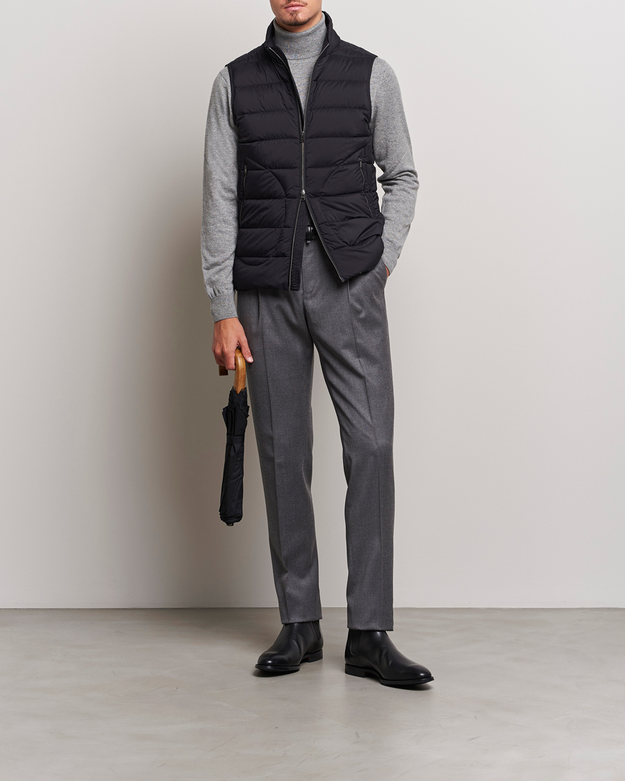 Homme | Manteaux Et Vestes | Herno | Nuage Down Vest Black