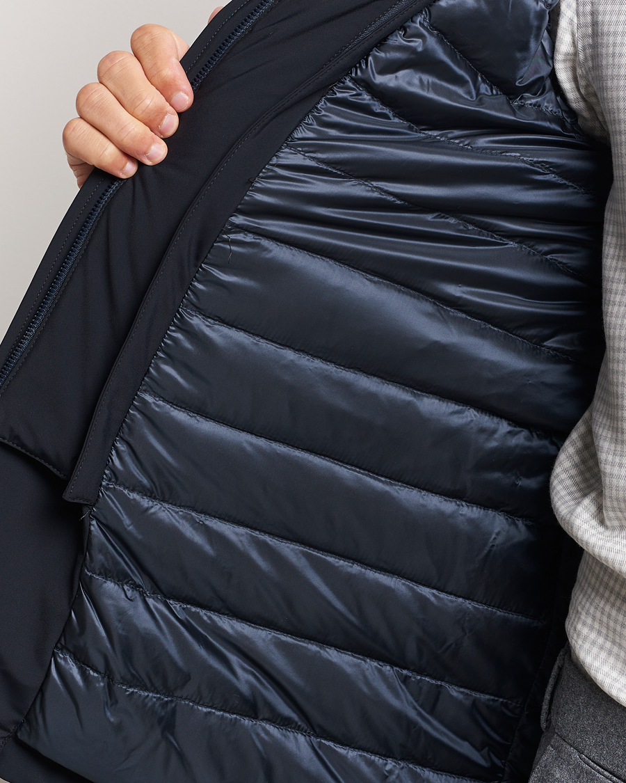 Homme | Manteaux Et Vestes | Herno | Nylon City Blazer Navy