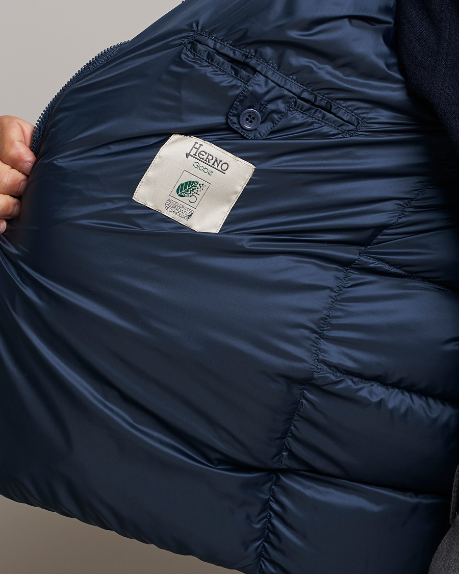 Homme | Manteaux Et Vestes | Herno | Globe Down Jacket Navy