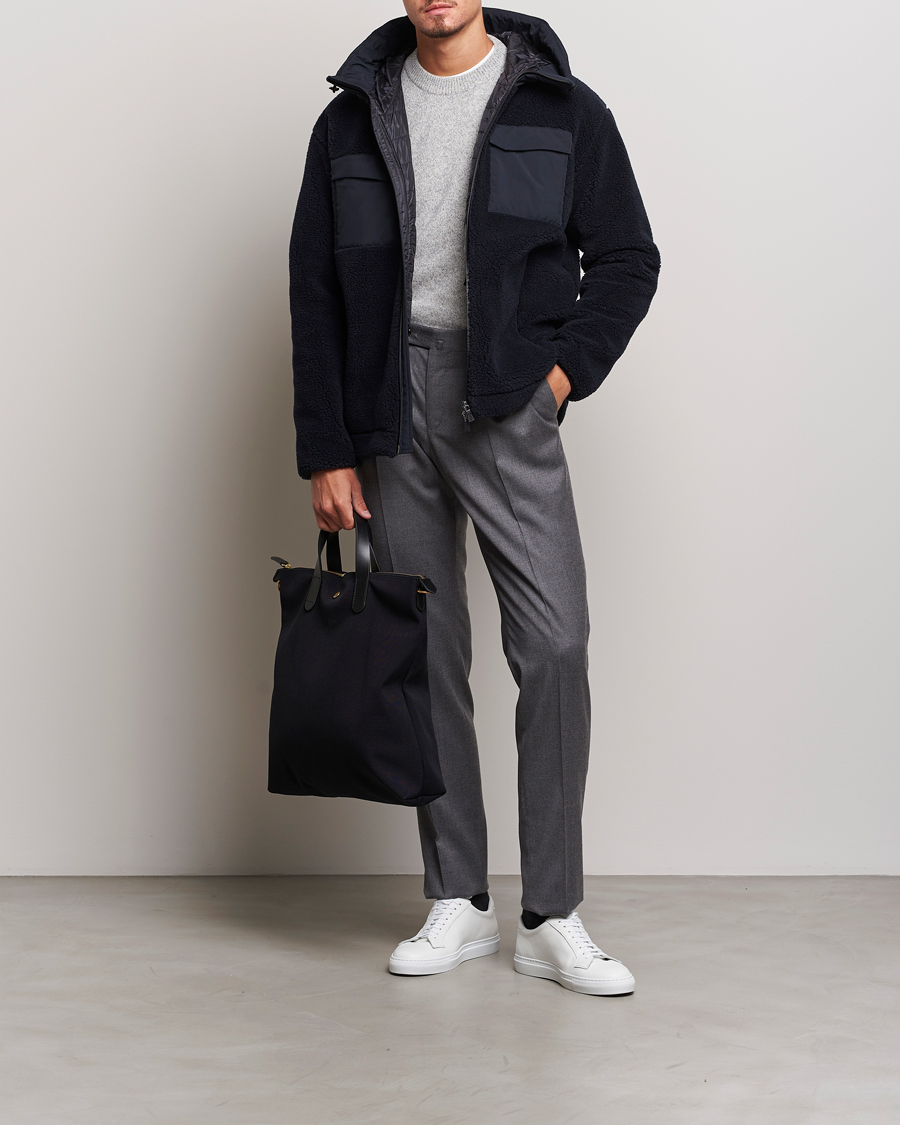 Homme | Manteaux Et Vestes | Herno | Laminar Fleece Jacket Navy