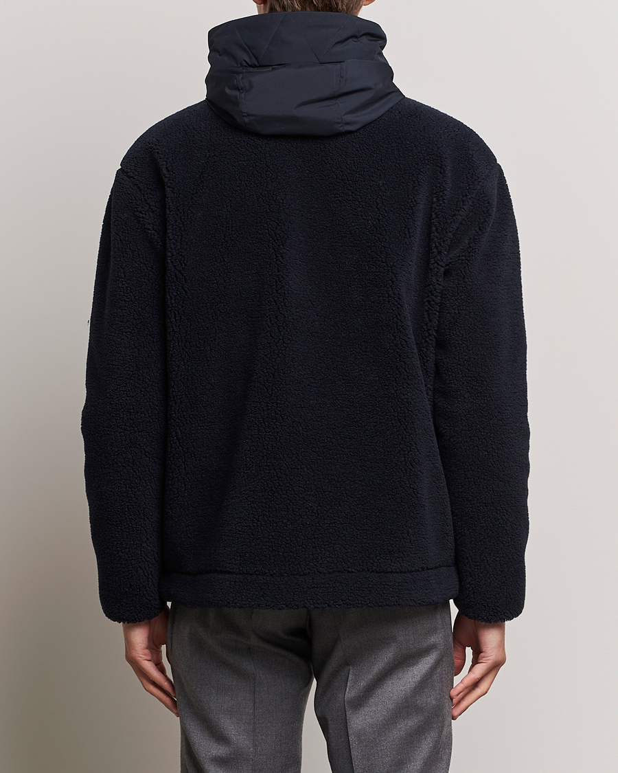 Homme | Manteaux Et Vestes | Herno | Laminar Fleece Jacket Navy