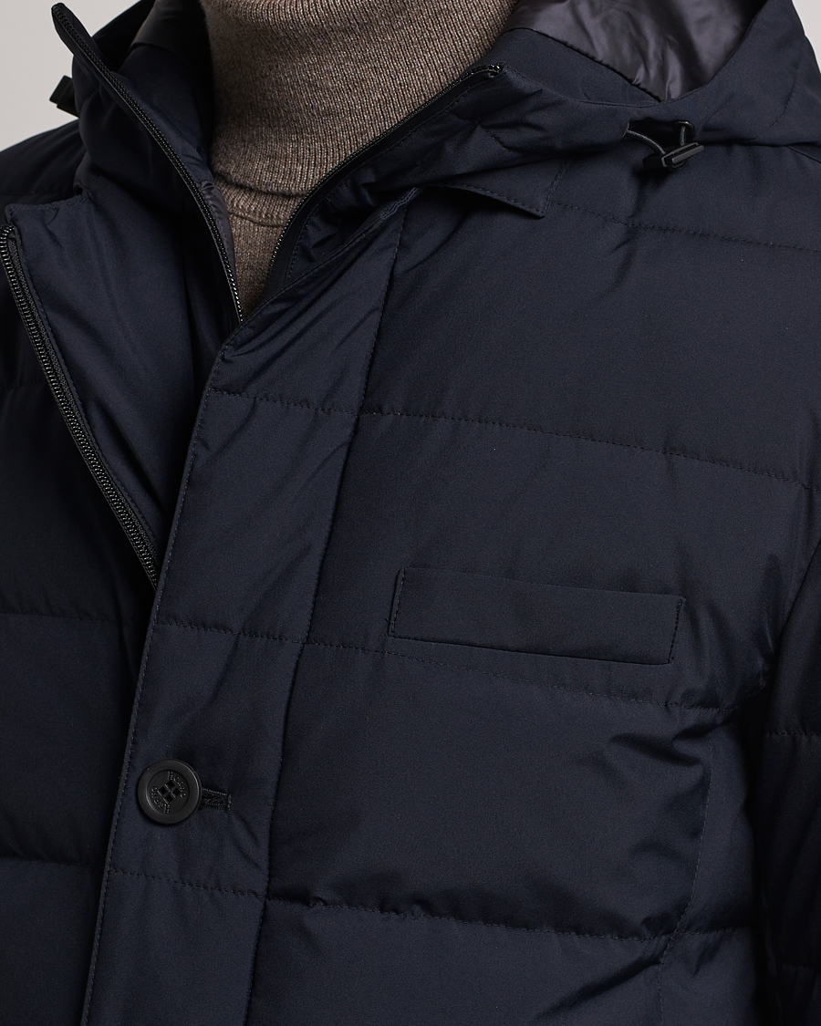 Homme | Manteaux Et Vestes | Herno | Laminar Down Coat Navy