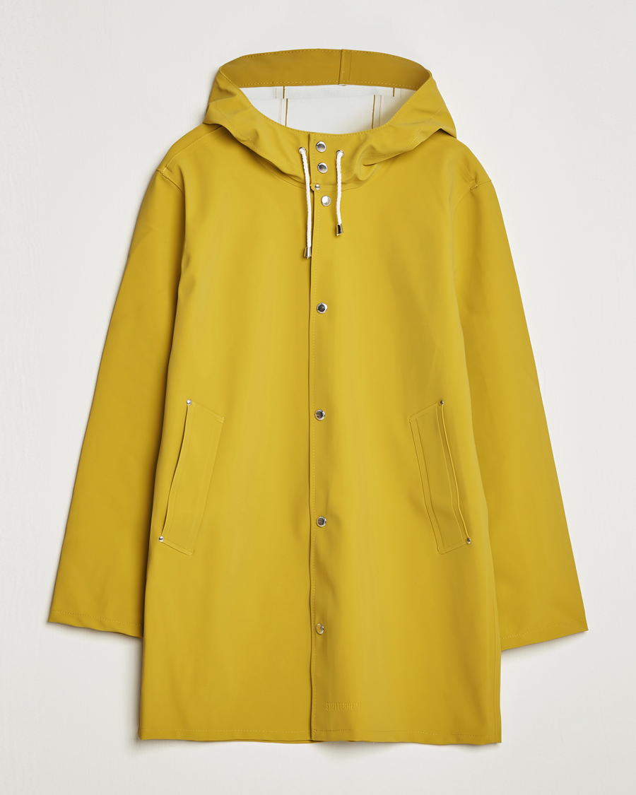 Homme | Manteaux Et Vestes | Stutterheim | Stockholm Raincoat Suede Gold