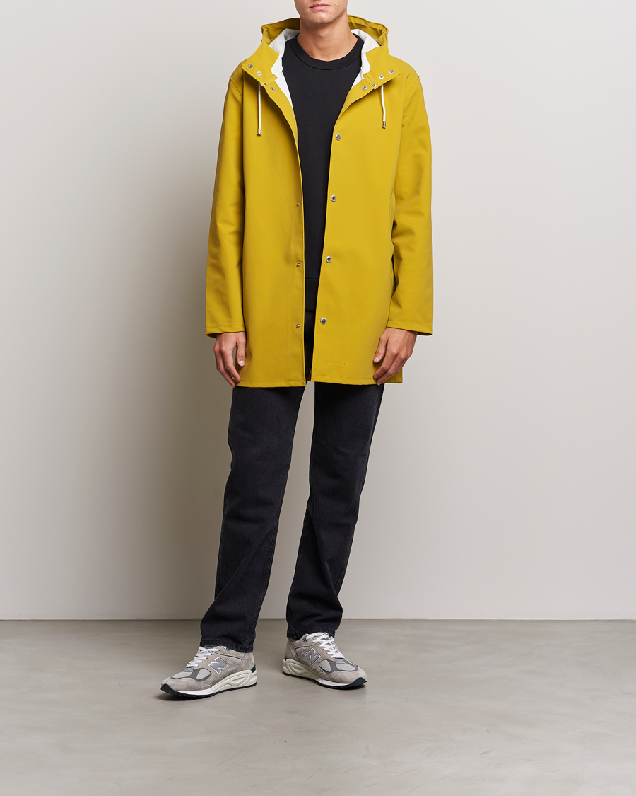 Homme | Manteaux Et Vestes | Stutterheim | Stockholm Raincoat Suede Gold