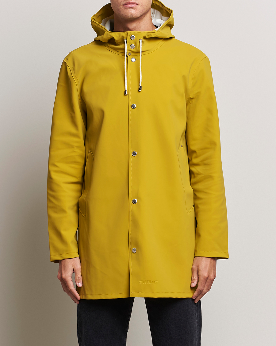 Homme | Manteaux Et Vestes | Stutterheim | Stockholm Raincoat Suede Gold