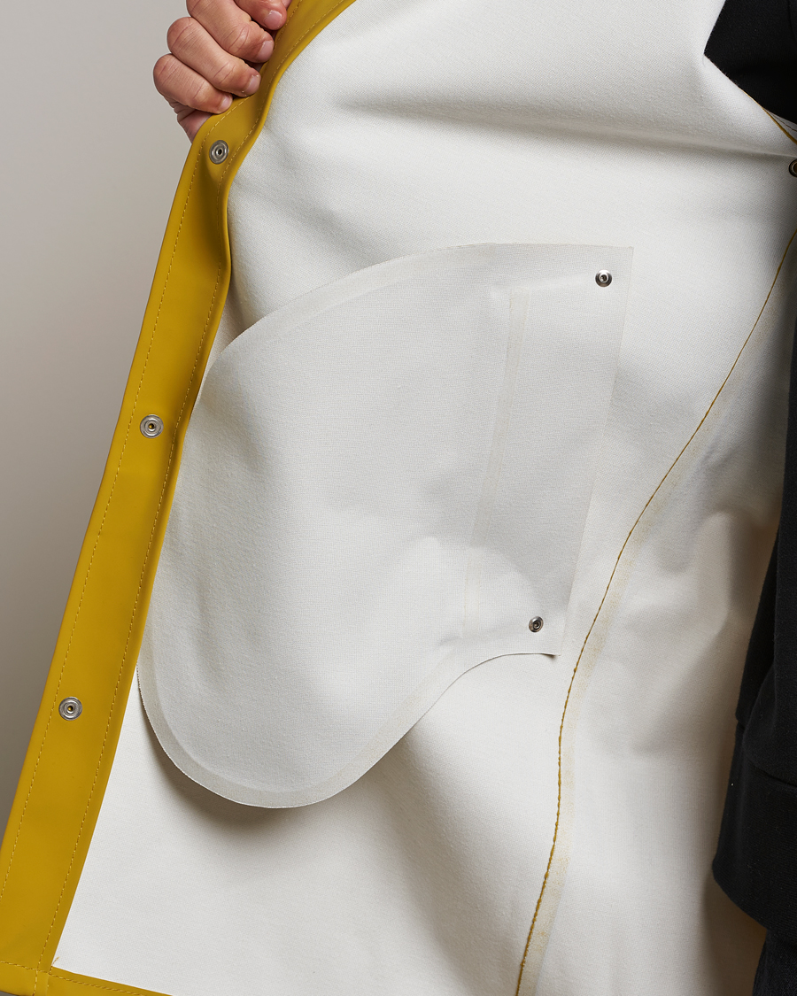 Homme | Manteaux Et Vestes | Stutterheim | Stockholm Raincoat Suede Gold