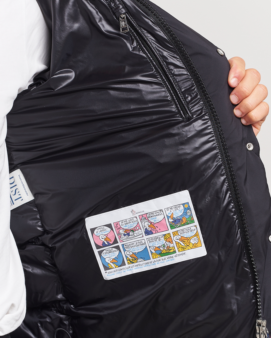 Homme | Manteaux Et Vestes | Moncler | Vezere Hooded Down Jacket Black