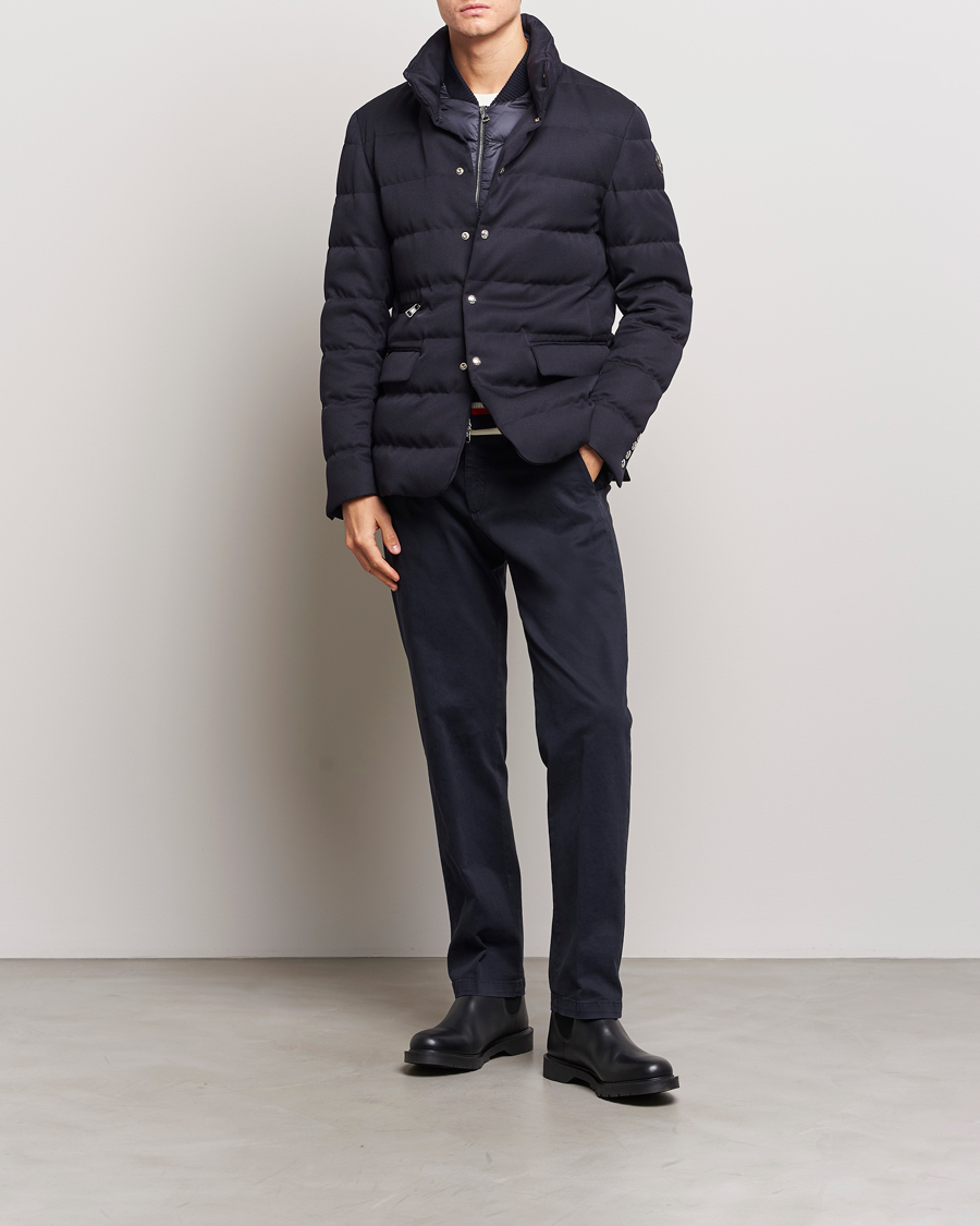 Homme | Manteaux Et Vestes | Moncler | Bess Down Blazer Navy