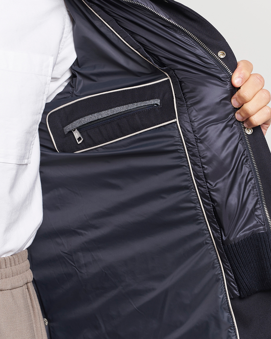 Homme | Manteaux Et Vestes | Moncler | Bess Down Blazer Navy