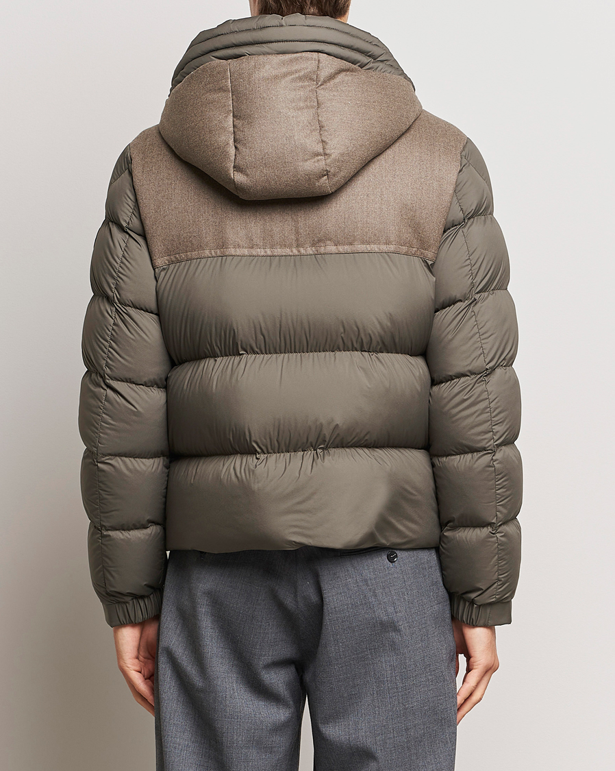 Homme | Manteaux Et Vestes | Moncler | Mussala Short Down Parka Taupe