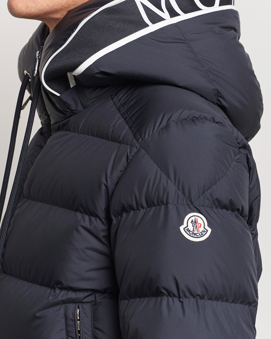 Homme | Manteaux Et Vestes | Moncler | Cardere Hooded Down Jacket Navy