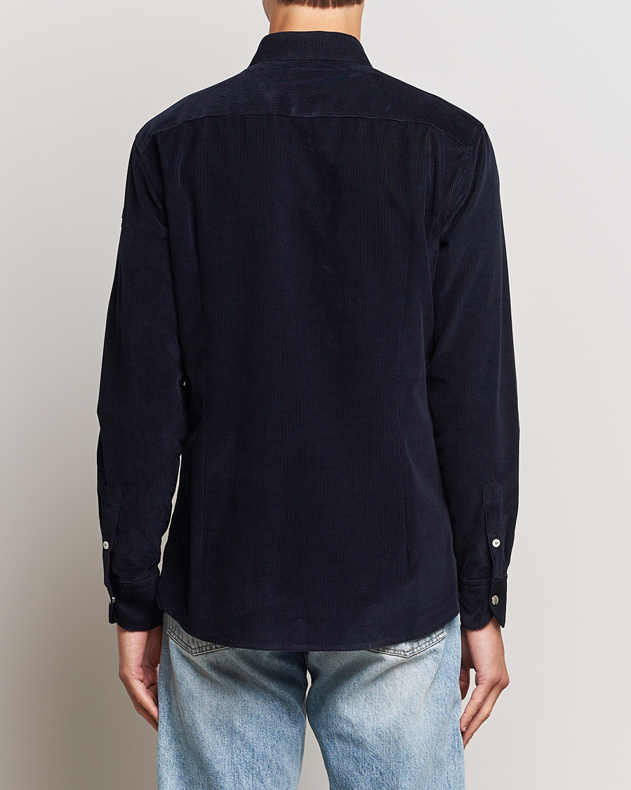 Homme | Chemises | Moncler | Corduroy Casual Shirt Navy