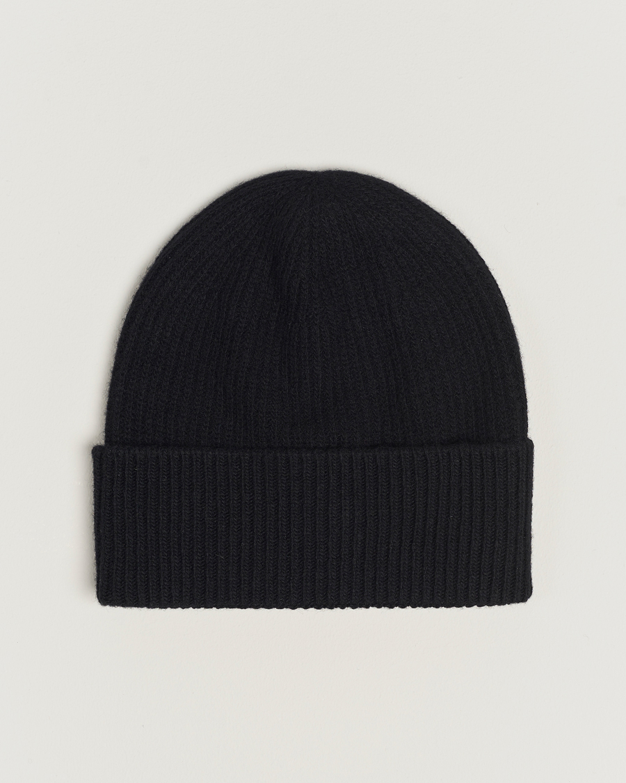 Homme | Moncler Cashmere Beanie Black | Moncler | Cashmere Beanie Black