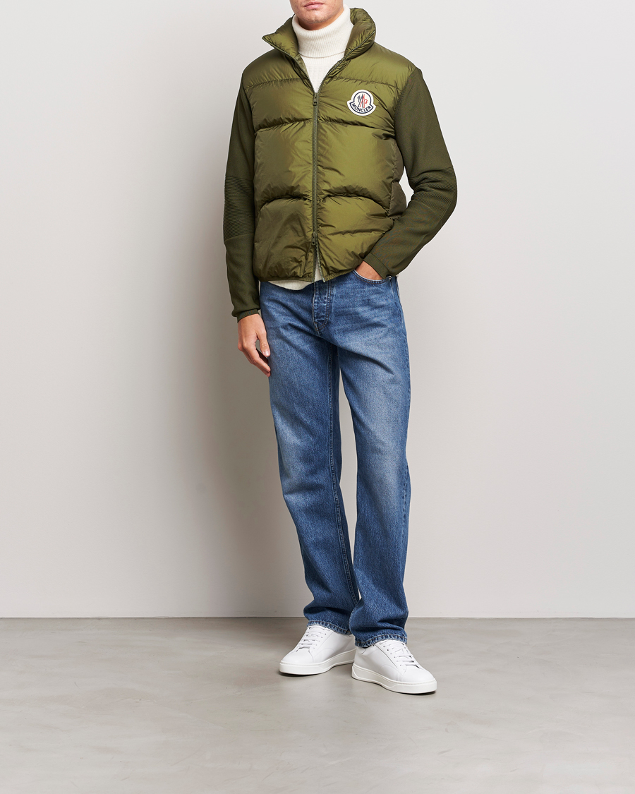 Homme | Pulls Et Tricots | Moncler | Hybrid Cardigan Military Green
