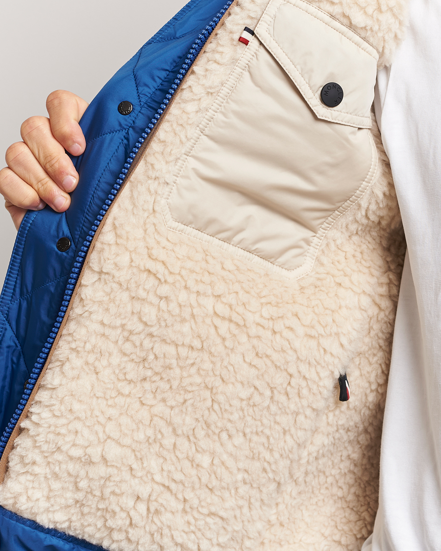 Homme | Manteaux Et Vestes | Moncler Grenoble | Plattiers Fleece Bomber Off White