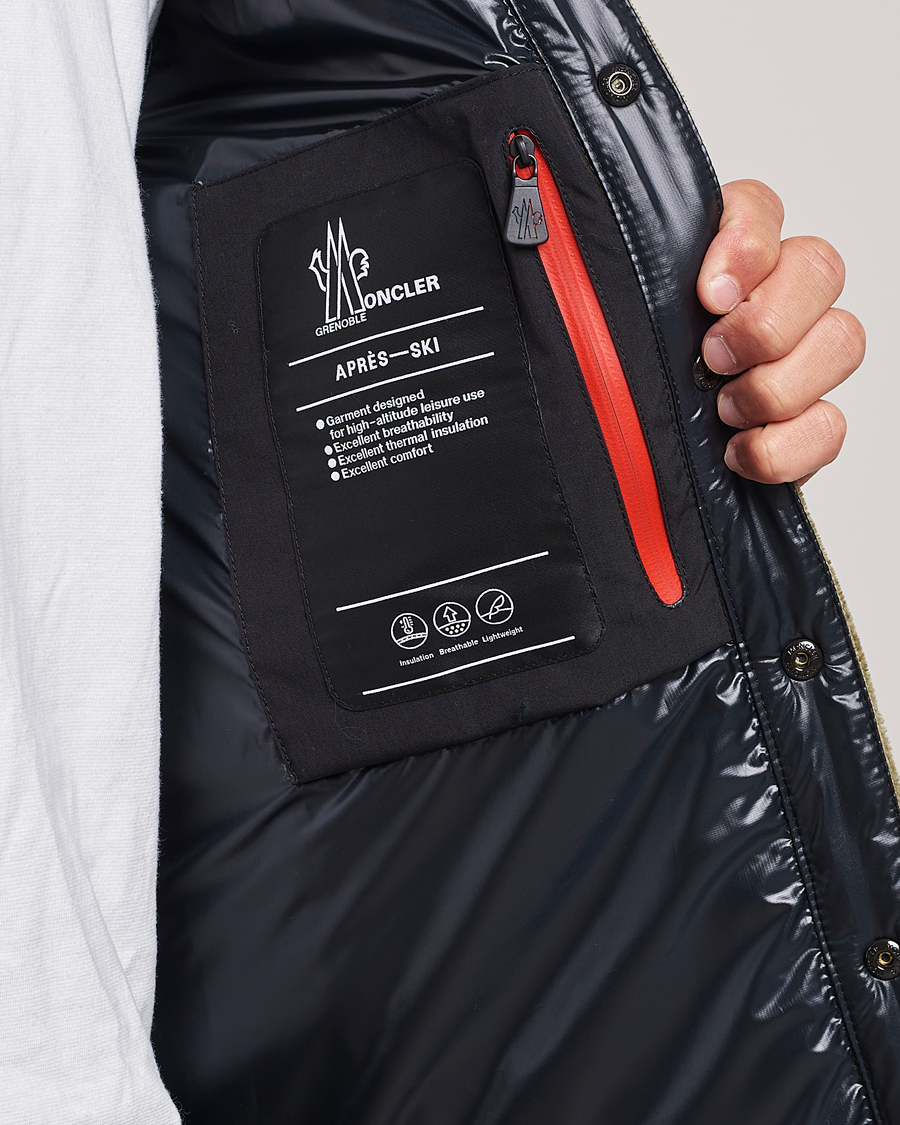 Homme | Manteaux Et Vestes | Moncler Grenoble | Gelt Corduroy Shirt Jacket Olive