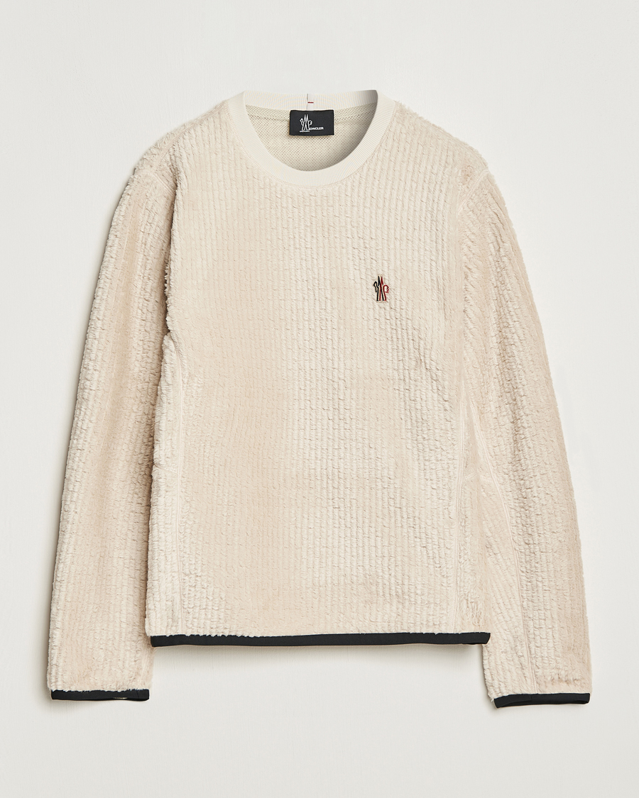 Homme | Pulls Et Tricots | Moncler Grenoble | Fluffy Sweatshirt White