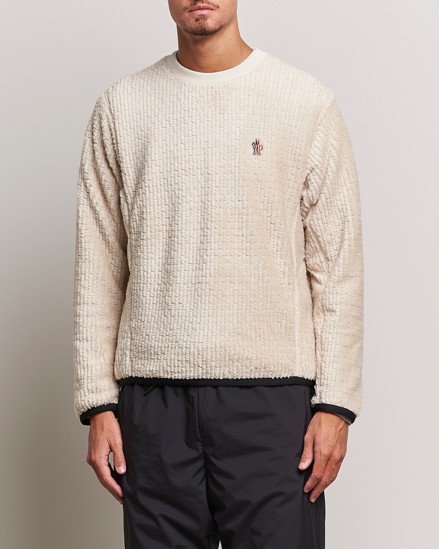 Homme | Pulls Et Tricots | Moncler Grenoble | Fluffy Sweatshirt White