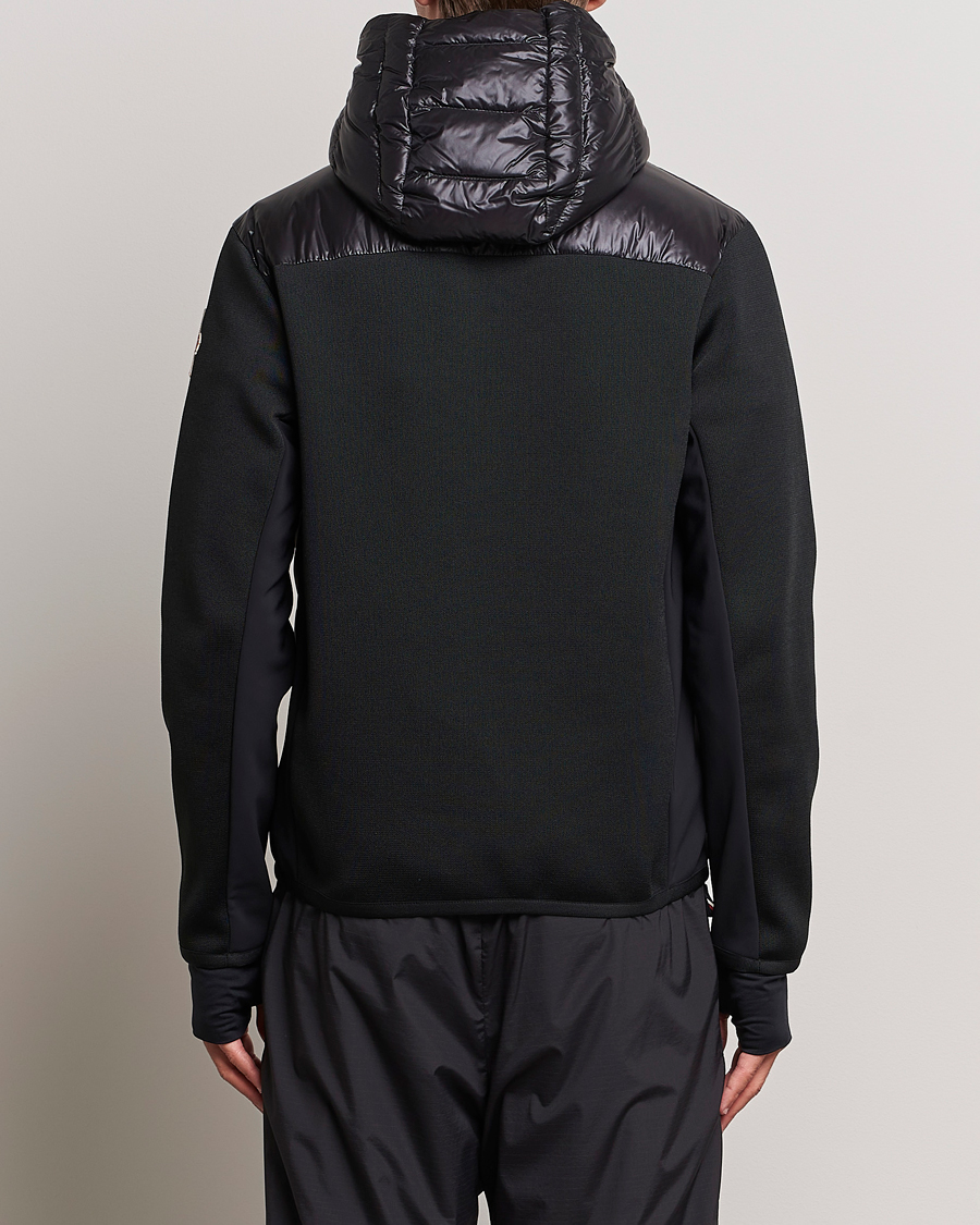 Moncler Grenoble Hybrid Zip Cardigan Black - Acheter Moncler