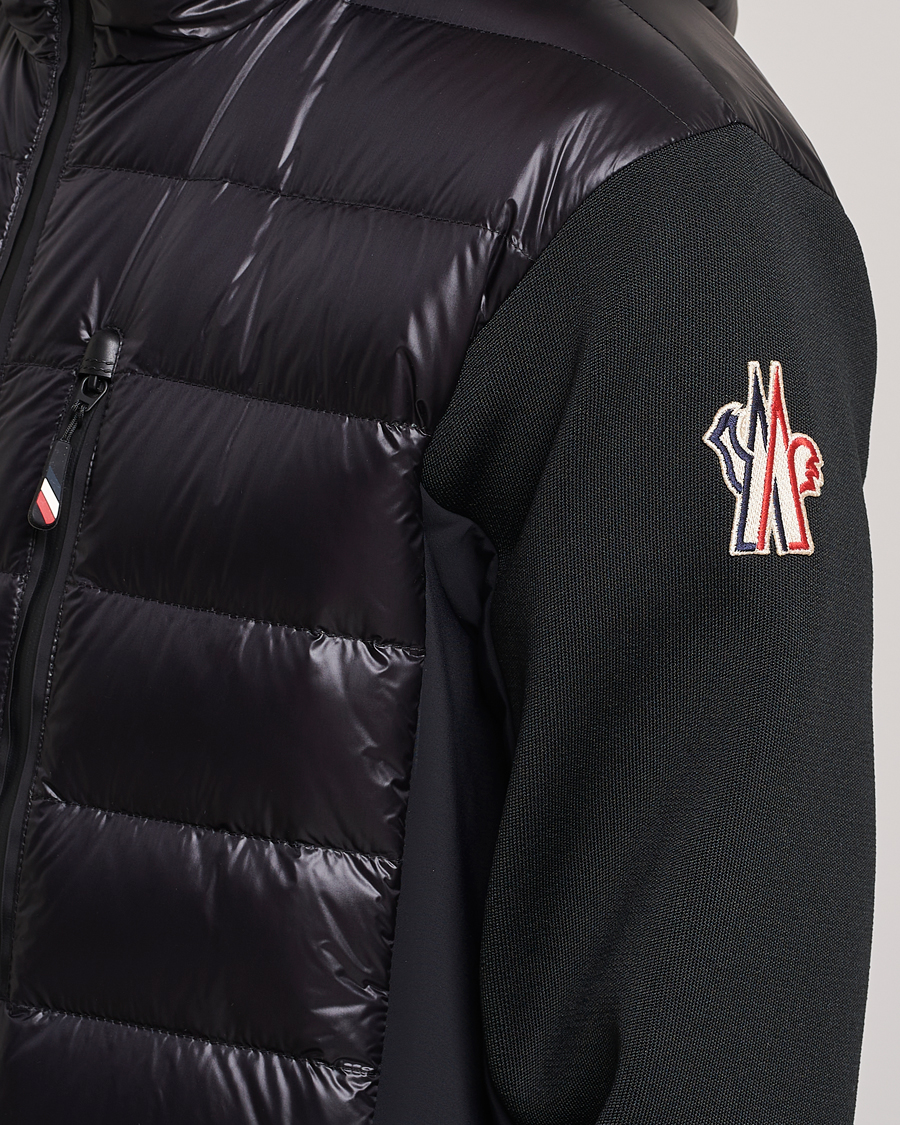 Homme | Pulls Et Tricots | Moncler Grenoble | Hybrid Zip Cardigan Black