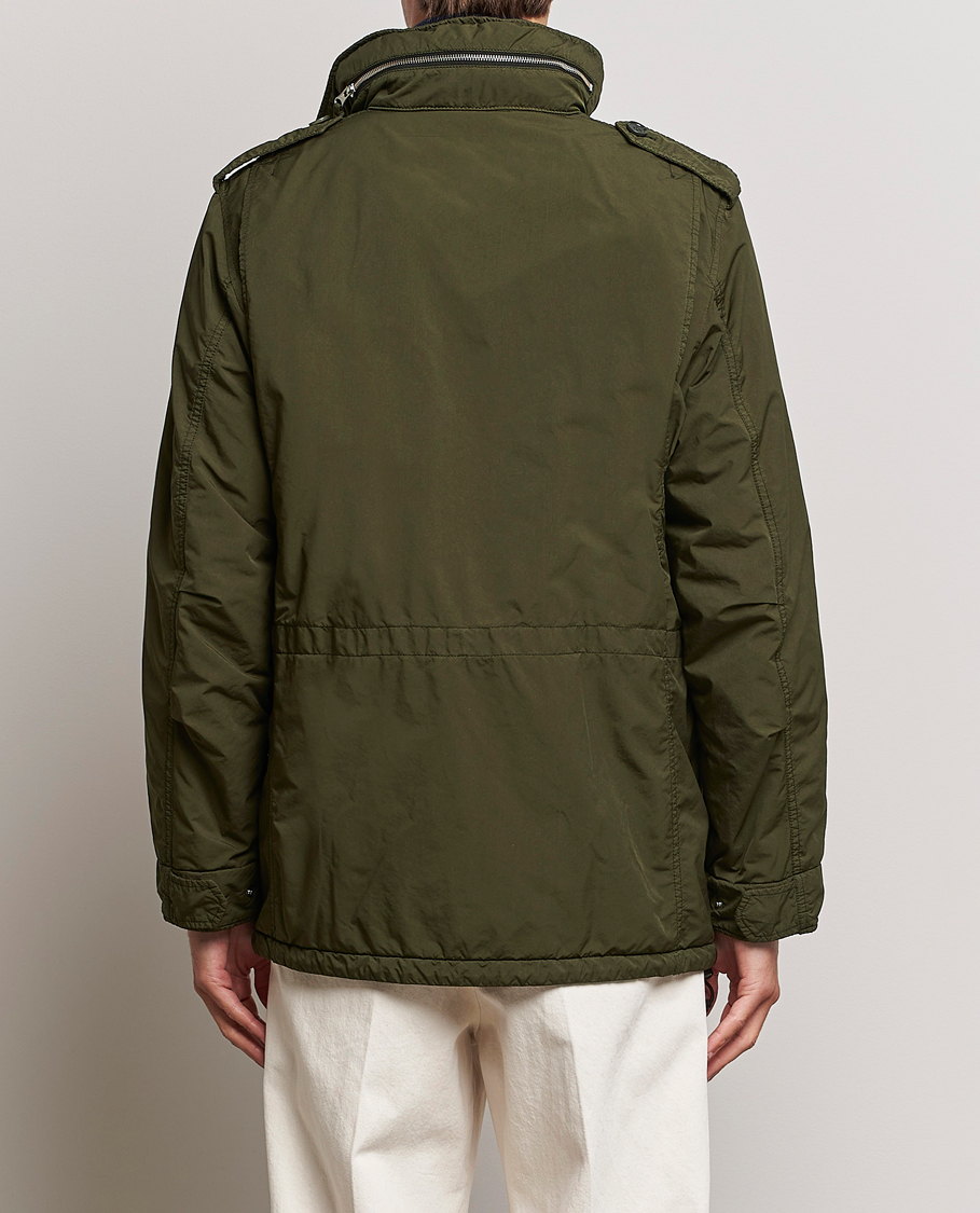 Homme | Manteaux Et Vestes | Aspesi | Garment Dyed Field Jacket Dark Military