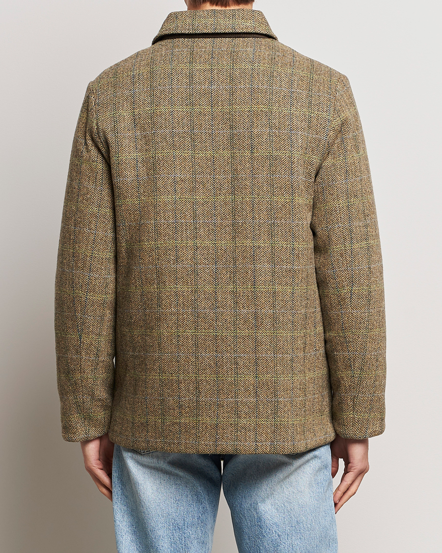 Homme | Manteaux Et Vestes | Aspesi | Tweed Hunting Jacket Green Check