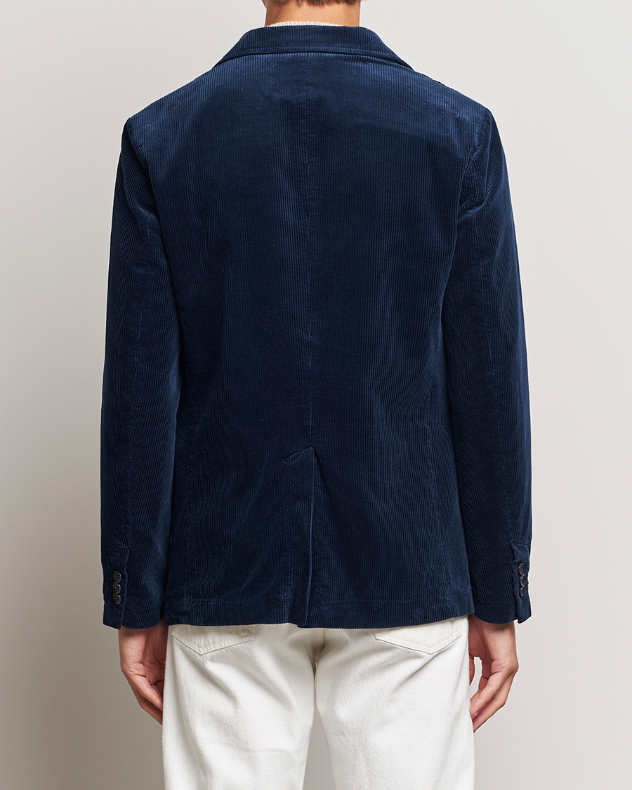 Homme | Blazers | Aspesi | Corduroy Blazer Navy