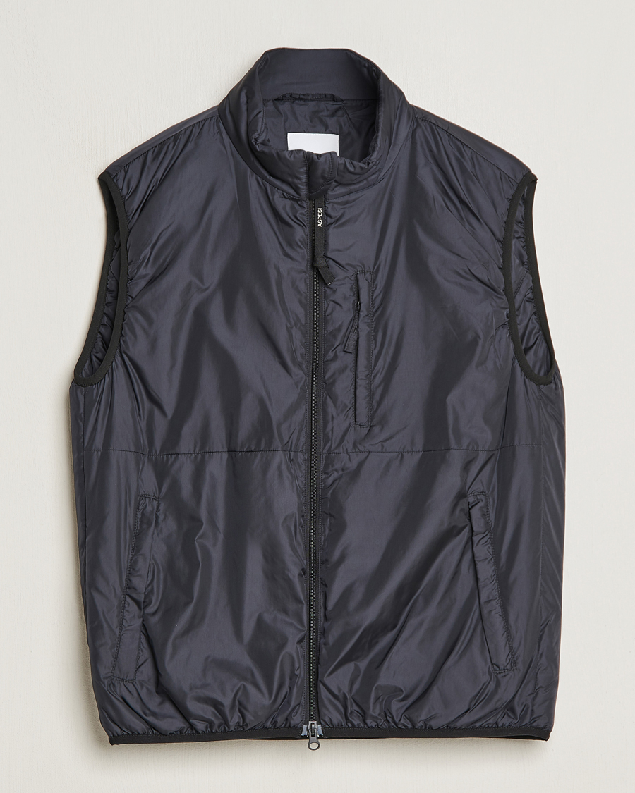 Homme | Manteaux Et Vestes | Aspesi | Jil Padded Vest Black