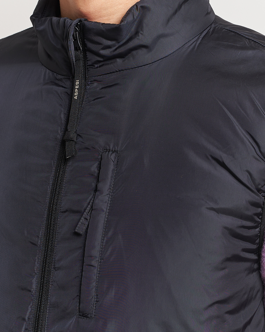 Homme | Manteaux Et Vestes | Aspesi | Jil Padded Vest Black