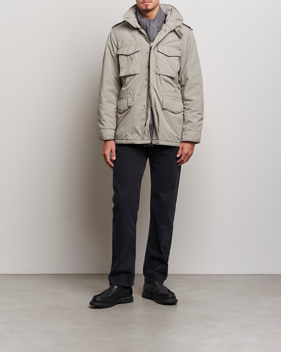 Homme | Manteaux Et Vestes | Aspesi | Garment Dyed Field Jacket Sand