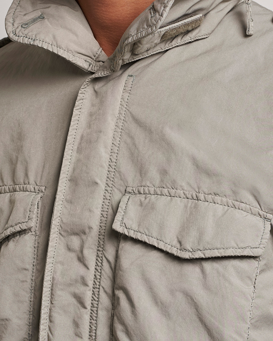 Homme | Manteaux Et Vestes | Aspesi | Garment Dyed Field Jacket Sand