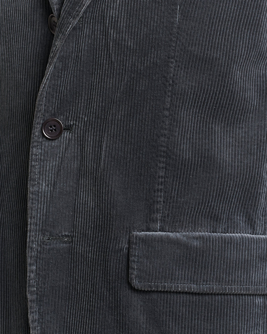 Homme | Blazers | Aspesi | Corduroy Blazer Charcoal