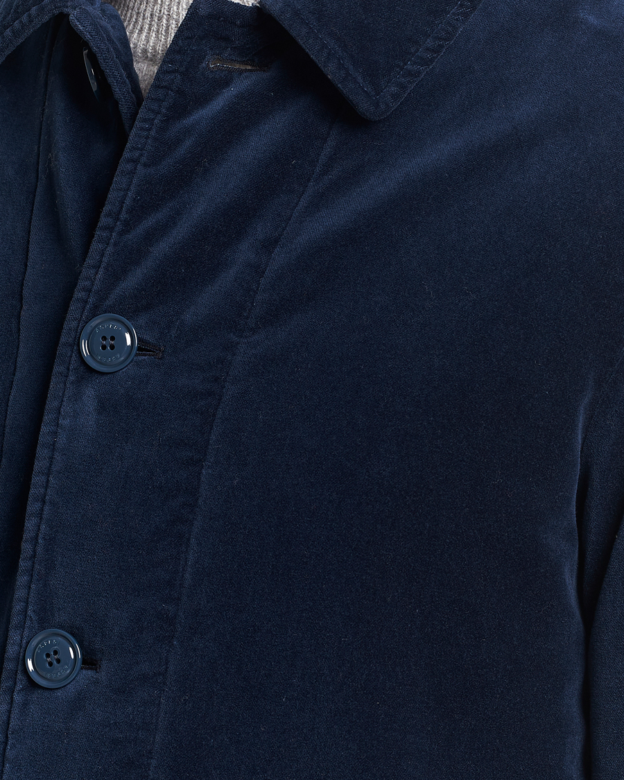 Homme | Manteaux Et Vestes | Aspesi | Tadao Corduroy Jacket Navy