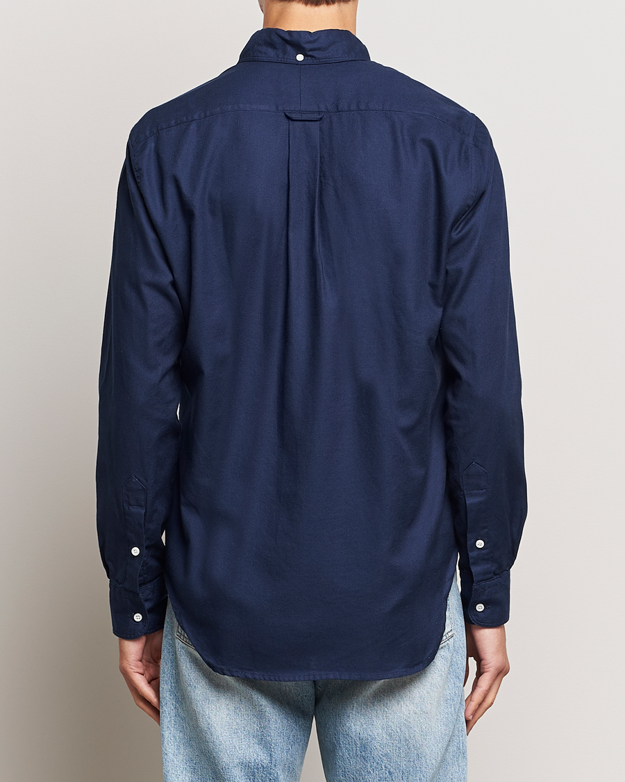 Homme | Chemises | Gitman Vintage | Button Down Hopsack Shirt Navy