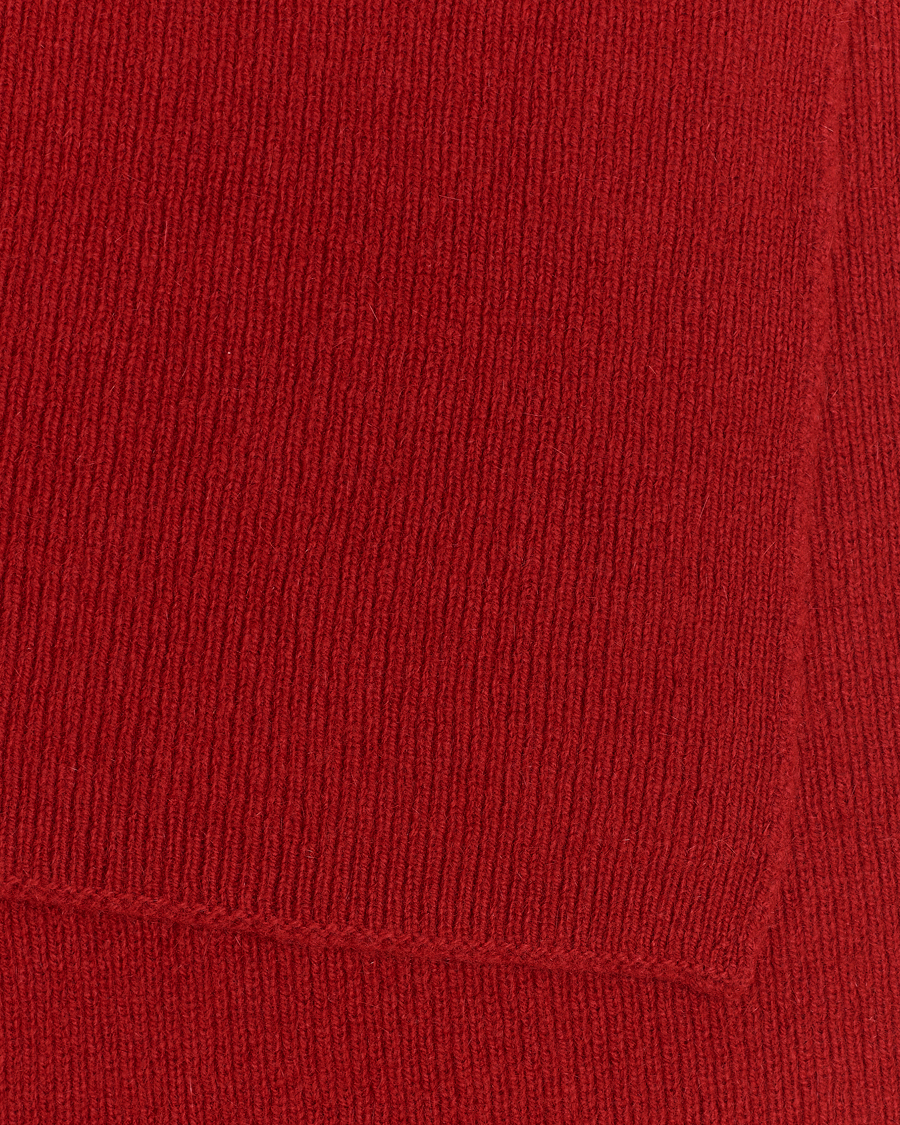 Homme | Le Bonnet Lambswool/Caregora Scarf Framboise | Le Bonnet | Lambswool/Caregora Scarf Framboise