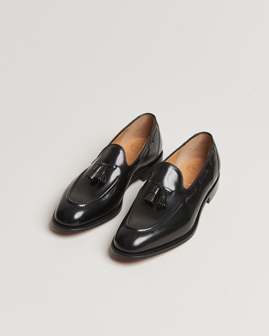 Homme | Chaussures | Church's | Kingsley Tassel Loafer Black Polishbinder