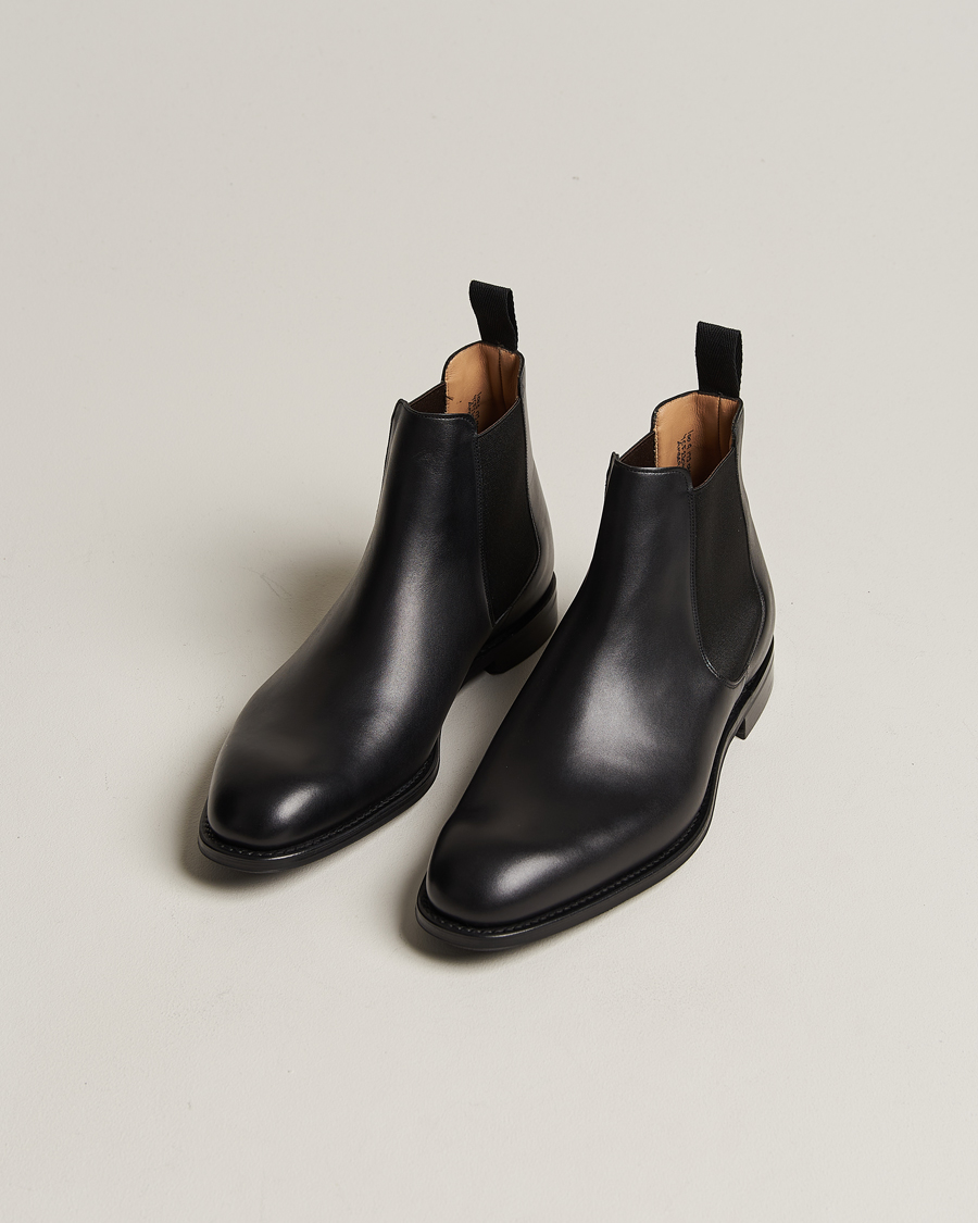 Homme | Bottes Noires | Church's | Amberley Chelsea Boots Black Calf