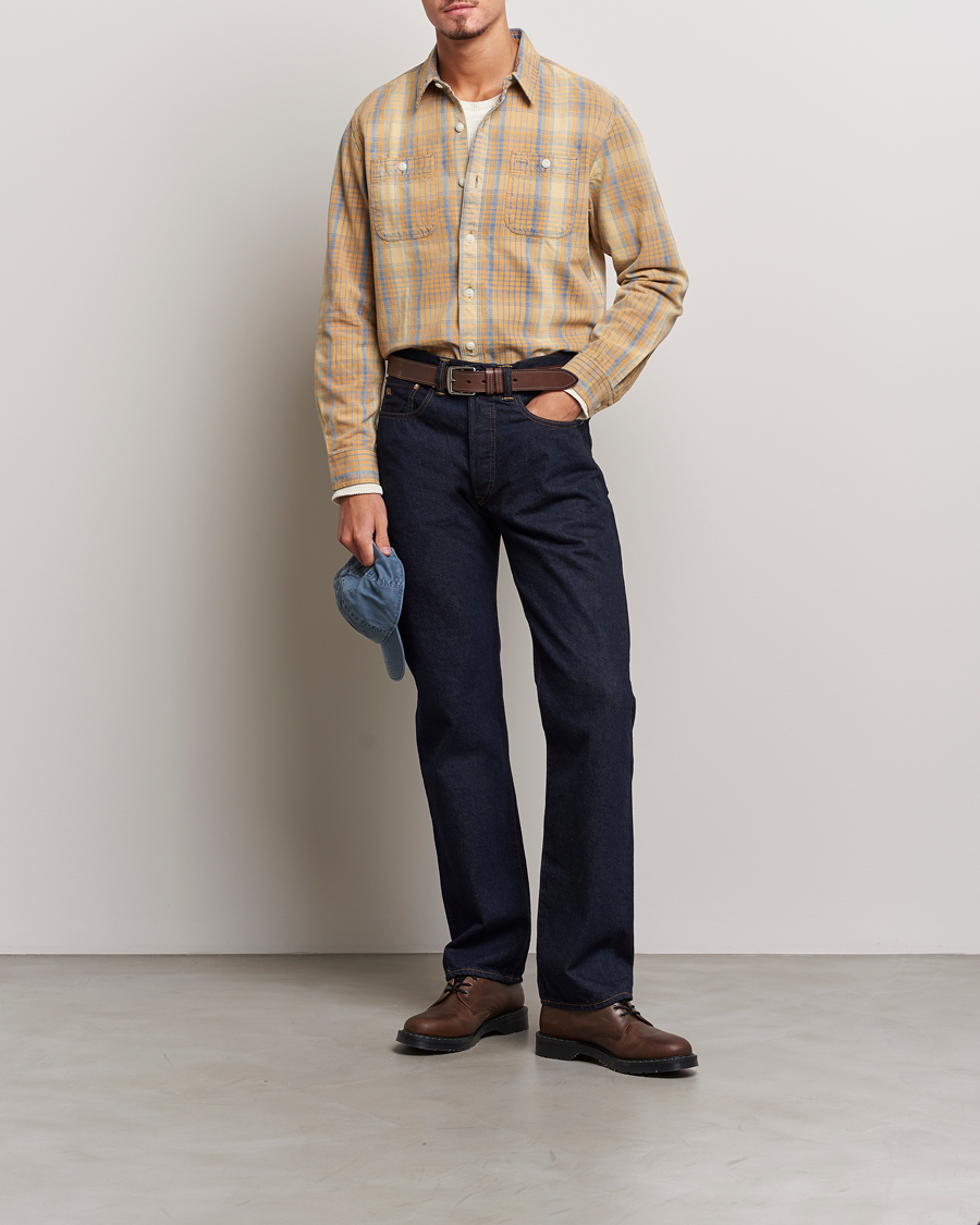 RRL Straight Leg 5-Pocket Denim Hillsview Wash - Acheter RRL CareOfCarl.fr.