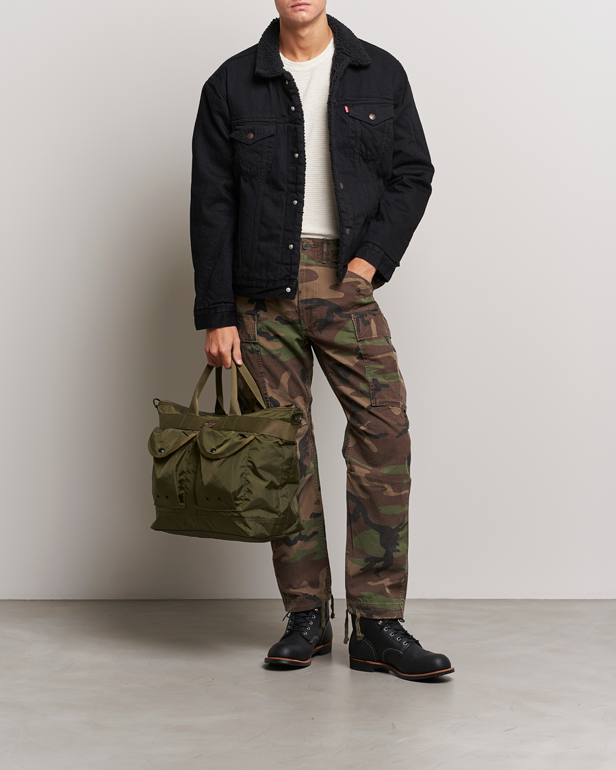 Homme | Pantalons | RRL | Regiment Cargo Pants Woodland Camo