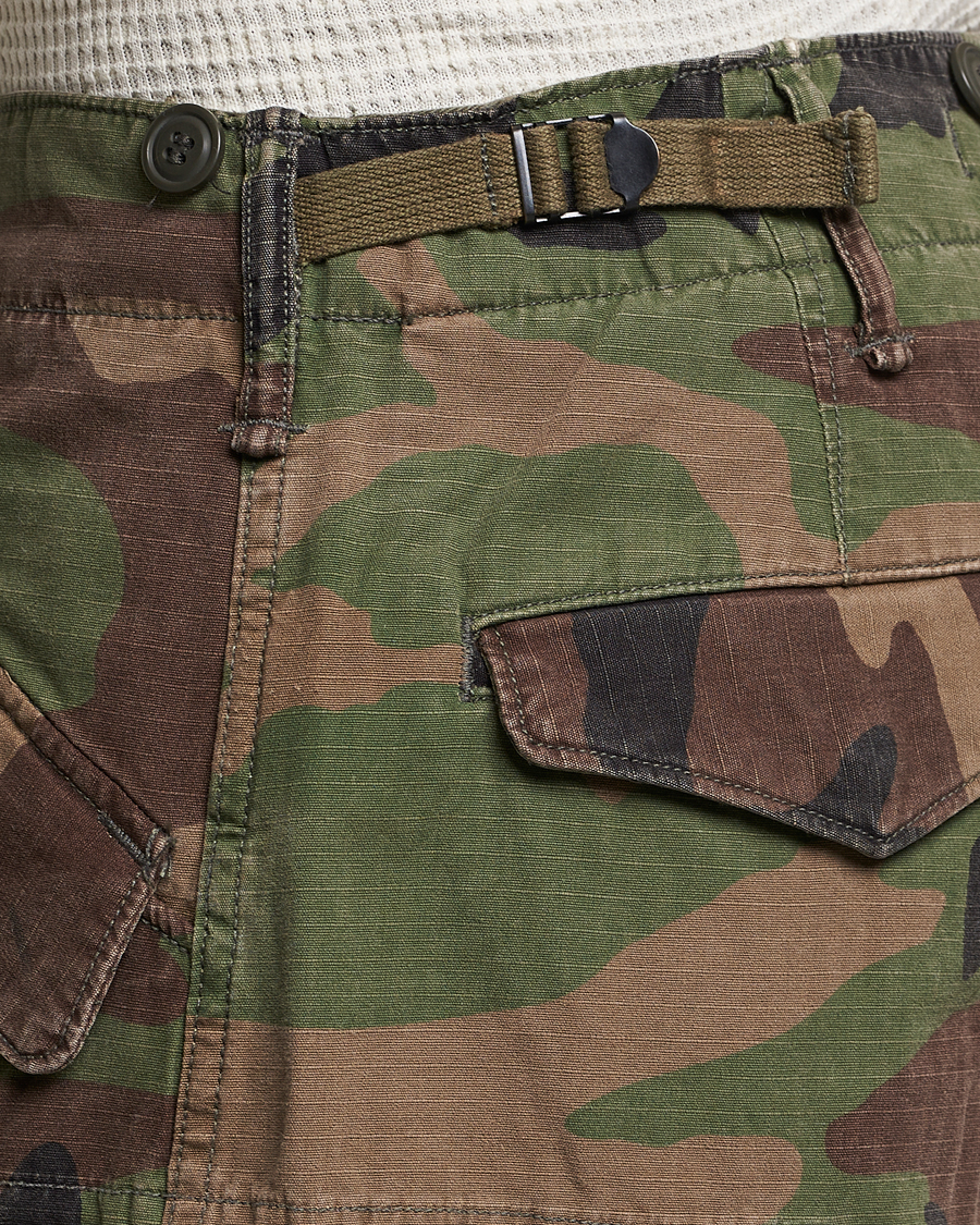 Homme | Pantalons | RRL | Regiment Cargo Pants Woodland Camo