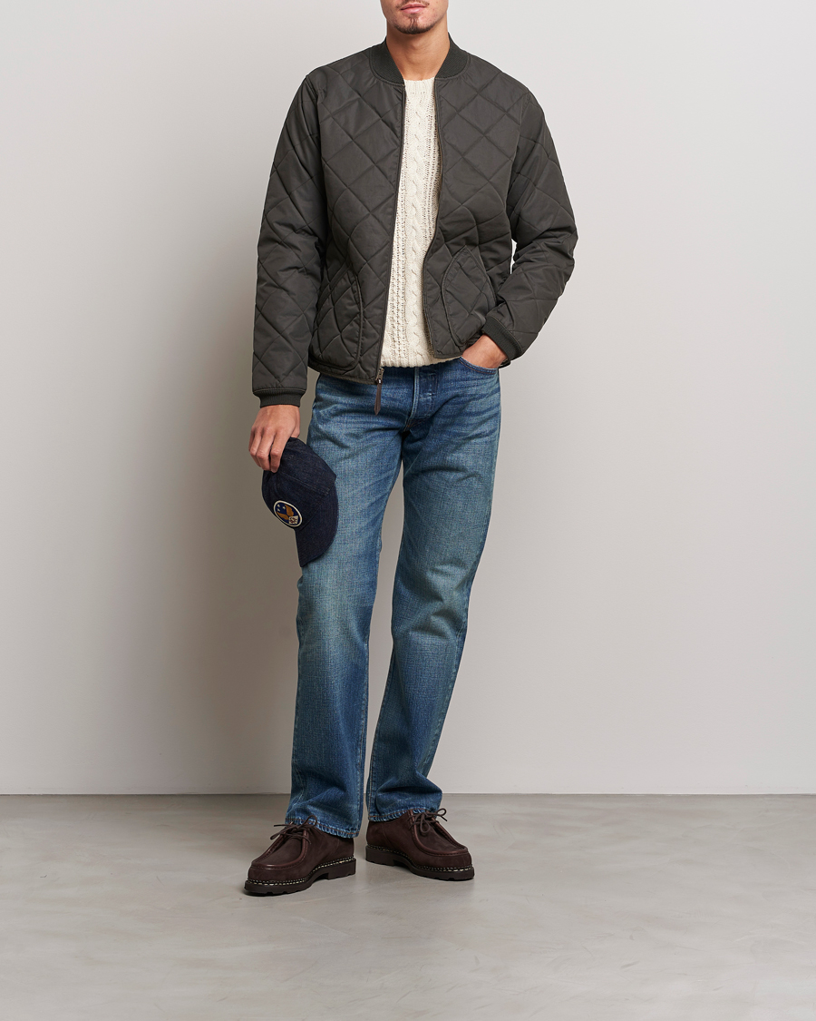 Homme | Manteaux Et Vestes | RRL | Benton Quilted Bomber Vintage Black