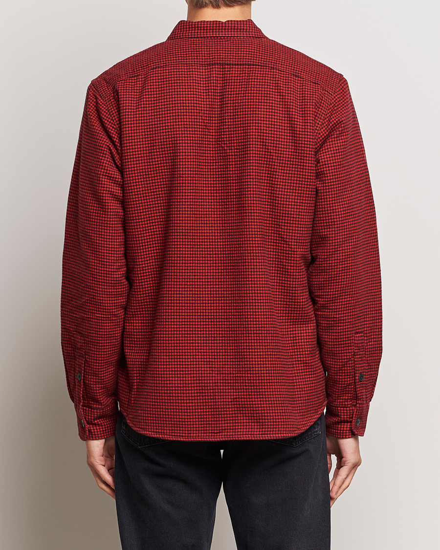 Homme | Manteaux Et Vestes | RRL | Vermont Shearling Lined Shirt Jacket Red/Black