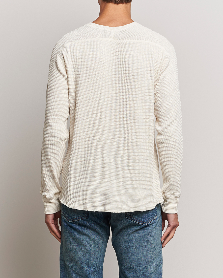 Homme | Pulls Et Tricots | RRL | Long Sleeve Henley Paper White